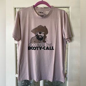 “God Bless the Booty Call” 2007 Mens medium T-shirt (fair condition, preowned)